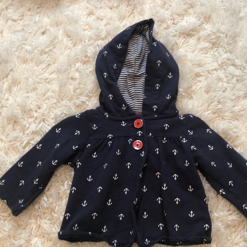 Adorable anchor hoodie